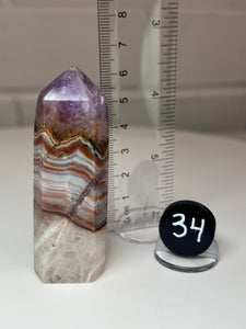 Amethyst and Agate Obelisk Tower