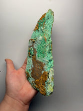 Load image into Gallery viewer, 8” Druzy Mint Green Smithsonite Cluster — Indonesia | Collector Mineral Specimen
