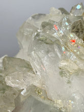 Load image into Gallery viewer, Chlorite-Included Quartz Cluster (Green Phantom Quartz) – Pakistan Mineral Specimen
