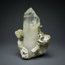Load image into Gallery viewer, Chlorite-Included Quartz Cluster (Green Phantom Quartz) | Pakistan Mineral Specimen
