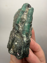 Load image into Gallery viewer, Emerald Variety Green Beryl on Matrix | Northern Bahia, Brazil | Collector Mineral Display Specimen
