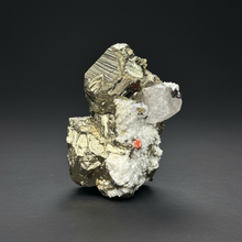 Load image into Gallery viewer, New Find: Huanzala Mine Peru Sphalerite + Chalcopyrite + Apatite + Calcite + Quartz | Collector Display Specimen
