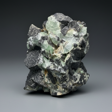 Load image into Gallery viewer, High-Grade Green Wavellite Collectors Specimen - Radiating Botryoidal Crystal Formation - Arkansas, USA
