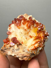 Load image into Gallery viewer, Natural Vanadinite on Matrix | Collector Mineral Specimen | Morocco
