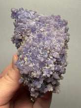 Load image into Gallery viewer, 3.7” Indonesian Grape Agate (Radial Spray Terminated Quartz) Display Specimen | Mamuju, West Sulawesi, Indonesia
