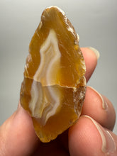 Load image into Gallery viewer, Polished Malawi Agate Half – High-Grade African Banded Agate Display Specimen
