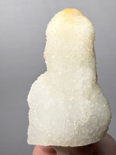 Load image into Gallery viewer, High-Grade “Dream Cloud” Druzy Chalcedony Stalactite — Maharashtra, India (Collector Display Specimen)
