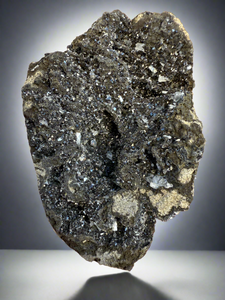 Druzy Black Apophyllite • Maharashtra, India