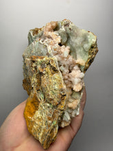 Load image into Gallery viewer, 7” Druzy Mint Green Smithsonite Cluster — Indonesia | Collector Mineral Specimen
