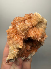 Load image into Gallery viewer, Orange Scalenohedral Calcite Cluster LARGE – Emery County, Utah Collector Mineral Specimen
