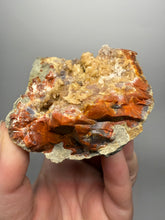 Load image into Gallery viewer, Orange Scalenohedral Calcite Cluster LARGE – Emery County, Utah Collector Mineral Specimen
