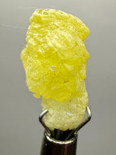 Load image into Gallery viewer, Vibrant Yellow Brucite Thumbnail Mineral Specimen | Collector Crystal from Killa Saifullah District in Balochistan Province, Pakistan
