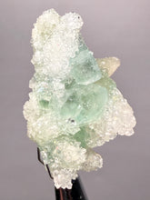 Load image into Gallery viewer, Luminous Mint Apophyllite with Glittering Druzy Sugar Quartz – India
