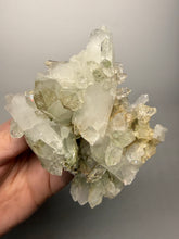 Load image into Gallery viewer, Chlorite-Included Quartz Cluster (Green Phantom Quartz) – Pakistan Mineral Specimen
