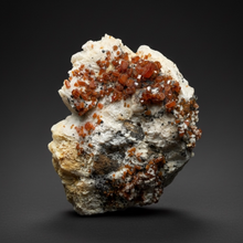 Load image into Gallery viewer, Natural Vanadinite on Matrix | Collector Mineral Specimen | Morocco
