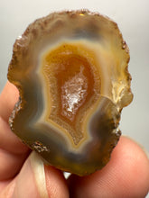 Load image into Gallery viewer, Polished Malawi Agate Half – High-Grade African Banded Agate Display Specimen
