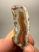 Load image into Gallery viewer, Polished Malawi Agate Half – High-Grade African Banded Agate Display Specimen
