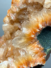 Load image into Gallery viewer, High-Grade Orange Heulandite on Matrix — Maharashtra, India | Zeolite Cluster Specimen
