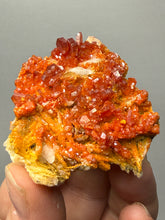 Load image into Gallery viewer, Natural Vanadinite on Matrix | Collector Mineral Specimen | Morocco
