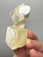 Load image into Gallery viewer, Rare Druzy Golden “Diamond” Calcite on Zeolite Matrix — Maharashtra, India | Collector Cabinet Specimen
