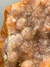 Load image into Gallery viewer, “Goblin Chalcedony” Pink and Red Druzy Botryoidal Stalactites — Tichka Massif, High Atlas, Morocco

