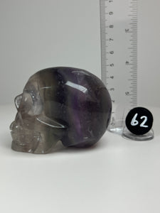 Fluorite • Rainbow Fluorite Skull