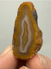 Load image into Gallery viewer, Moroccan Red and Orange Banded Agate Sahara | High Atlas | Polished
