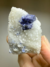 Load image into Gallery viewer, Afghan Lazurite Specimen | Deep Blue Lapis-Grade Crystal on Matrix | Collector Display Mineral
