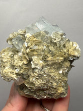 Load image into Gallery viewer, Premium Aquamarine with Mica on Matrix  Collector Mineral Specimen – Nagar Valley, Pakistan
