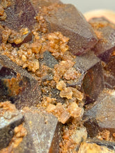 Load image into Gallery viewer, Premium Hematite-Phantom Deep Magenta Ametrine Cluster | Deccan Traps, India | Collector Mineral Specimen
