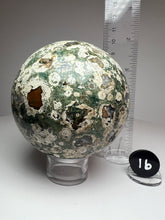 Load image into Gallery viewer, Rainforest Jasper Agate Sphere from Madagascar
