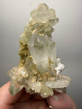 Load image into Gallery viewer, Chlorite-Included Quartz Cluster (Green Phantom Quartz) – Pakistan Mineral Specimen
