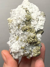 Load image into Gallery viewer, 3.1” New Find: Huanzala Mine Peru Sphalerite + Chalcopyrite + Apatite + Calcite + Quartz | Collector Display Specimen
