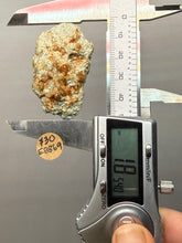 Load image into Gallery viewer, Hessonite Garnet Cluster on Matrix – Natural Collector Specimen from Pakistan | High-Grade Orange-Red Garnet Crystals
