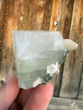 Load image into Gallery viewer, Large Sage Green Garden Apophyllite + Pink Apophyllite • Maharashtra, India

