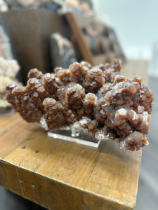 Red Daye Tower Calcite Cluster • Hubei Daye, China