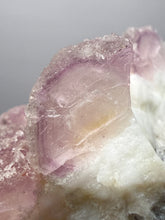 Load image into Gallery viewer, Botryoidal Lavender Fluorite on Quartz Matrix | Hunan, China | Collector Mineral Display Specimen
