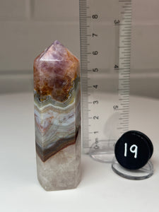 Amethyst and Agate Obelisk Tower