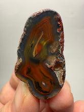 Load image into Gallery viewer, Polished Malawi Agate Half – High-Grade African Banded Agate Display Specimen
