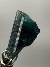 Load image into Gallery viewer, Raw Natural Blue Indicolite Tourmaline Gemstone – Mineral Thumbnail Specimen from Pakistan
