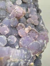 Load image into Gallery viewer, Purple &amp; Green Grape Agate Mineral Specimen – Botryoidal Purple Chalcedony Cluster from Indonesia | Collector Grade Crystal
