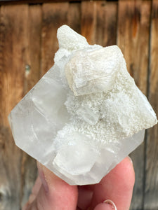 Twinned Apophyllite + Pearl Heulandite • Maharashtra, India