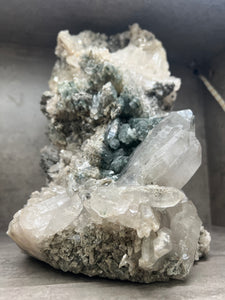 Himalayan Chlorite Quartz Cluster • Pakistan • XXXL