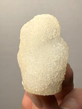 Load image into Gallery viewer, High-Grade “Dream Cloud” Druzy Chalcedony Stalactite — Maharashtra, India (Collector Display Specimen)
