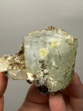 Load image into Gallery viewer, Premium Aquamarine with Mica on Matrix  Collector Mineral Specimen – Nagar Valley, Pakistan
