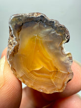 Load image into Gallery viewer, Polished Malawi Agate Half – High-Grade African Banded Agate Display Specimen

