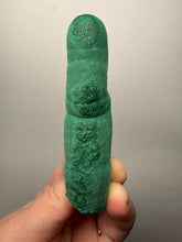 Load image into Gallery viewer, 3.7” Druzy Malachite &amp; Stalactite — Botryoidal Cave Formation | DR Congo  | Collector Mineral Specimen
