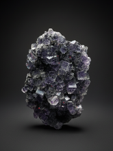 Load image into Gallery viewer, High Grade Purple YGX Fluorite Cluster – Yaogangxian Mine, Hunan, China | Collector Mineral Specimen
