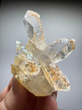Load image into Gallery viewer, High Grade Golden Iron-Stained Himalayan Quartz Cluster | Rare Pakistan Mineral Specimen | Collector Display Crystal

