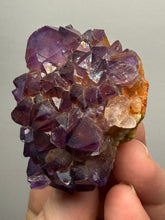 Load image into Gallery viewer, Premium Hematite-Phantom Deep Magenta Ametrine Cluster | Deccan Traps, India | Collector Mineral Specimen
